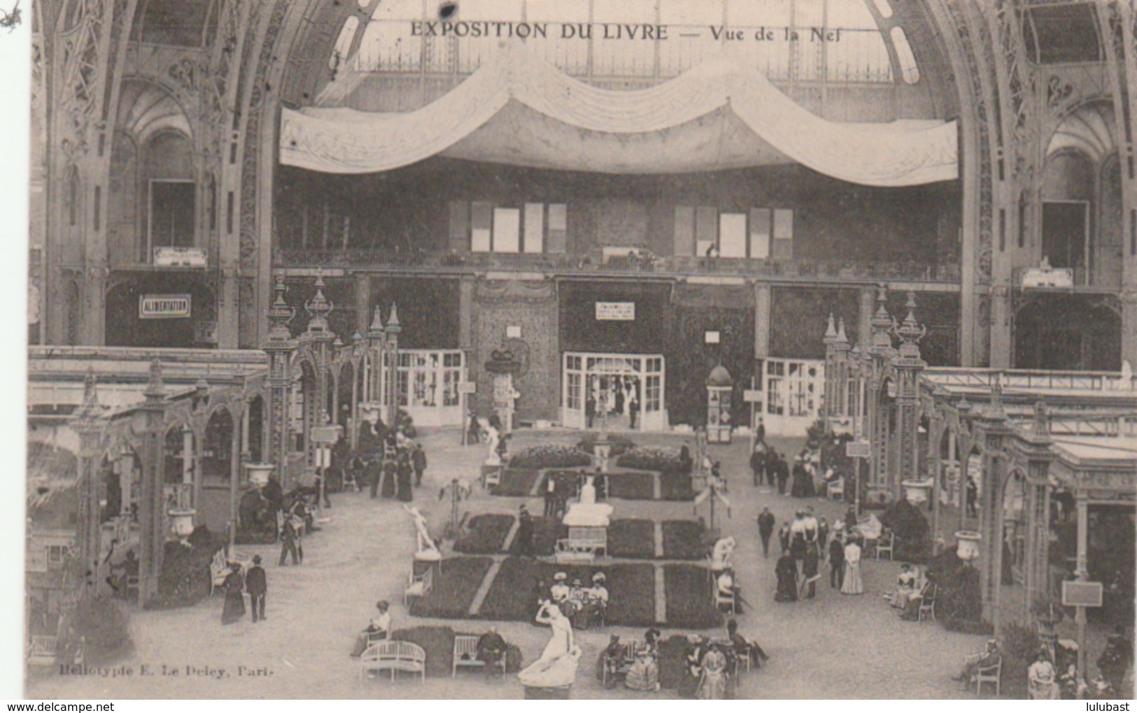 Paris - Grand Palais : Exposition Du Livre - Vue De La Nef. - Expositions