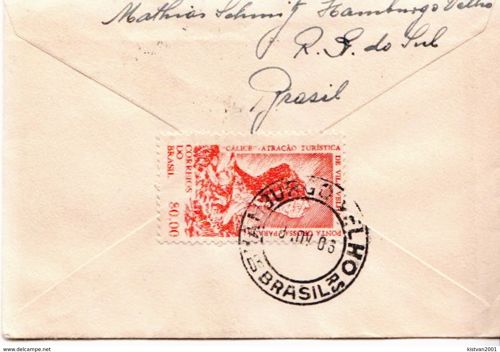 Postal History Cover: Brazil Stamps On Cover - Covers & Documents