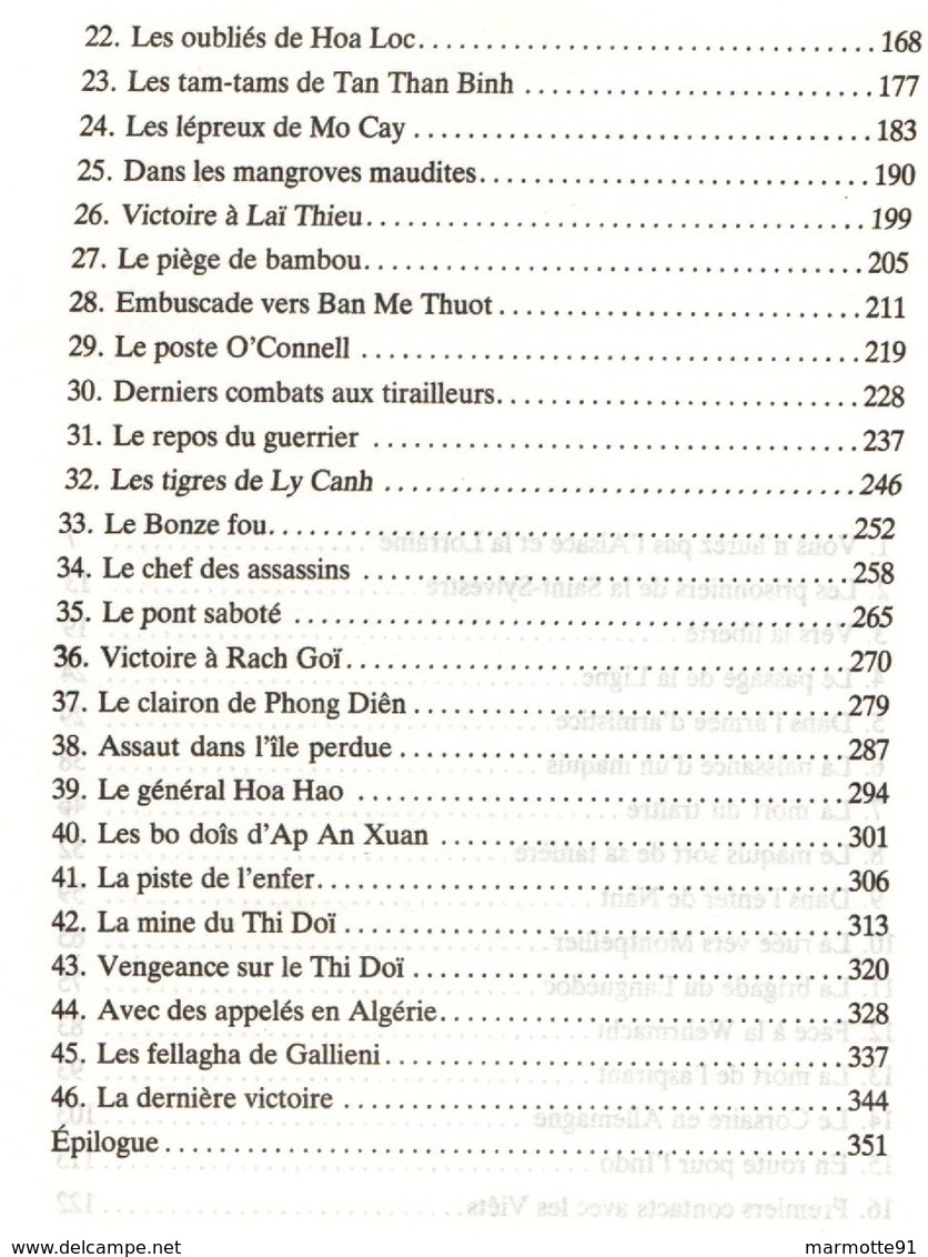 LE SOUS-OFF LUCIEN PERERA DU MAQUIS A L ALGERIE GUERRE 1941 1956 INDOCHINE  PAR G. FLEURY - Français