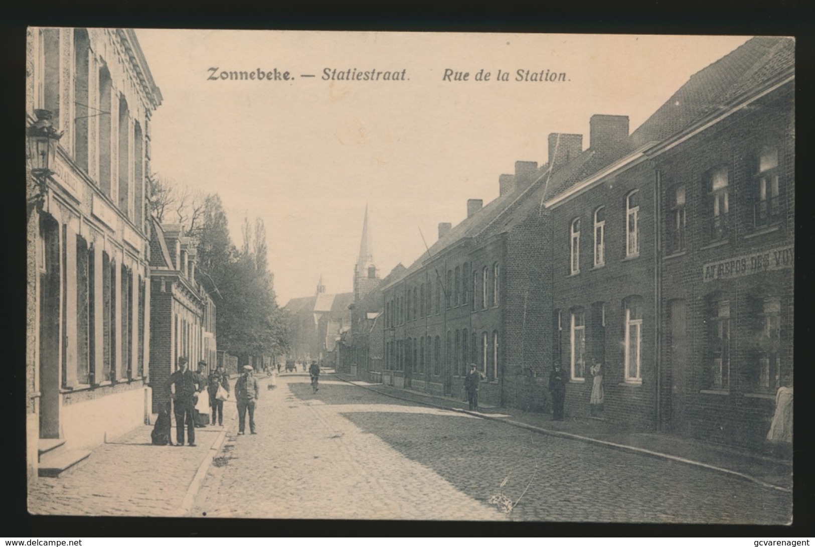 ZONNEBEKE   STATIESTRAAT   RUE DE LA STATION - Zonnebeke