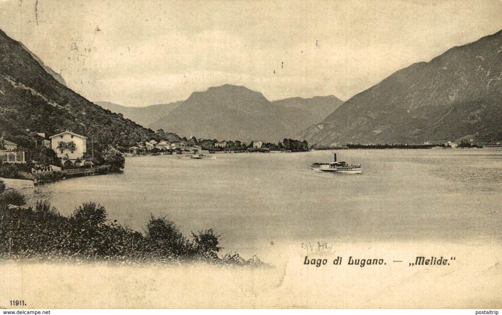 LAGO DI LUGANO MELIDE - Lugano