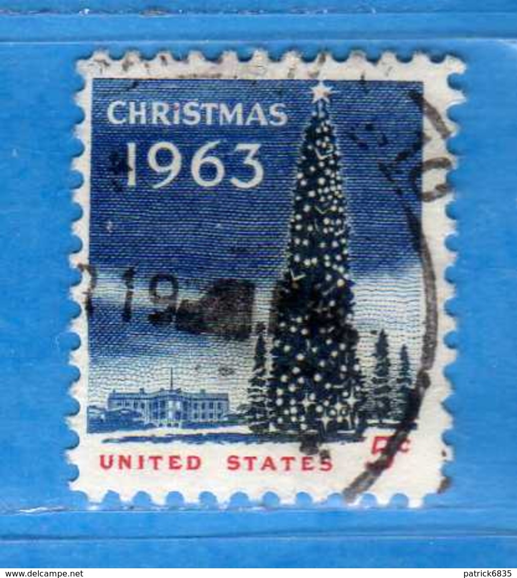 (Us2) USA °- 1963 - NOEL.  Yvert . 755 .  USED.  Vedi Descrizione - Usati