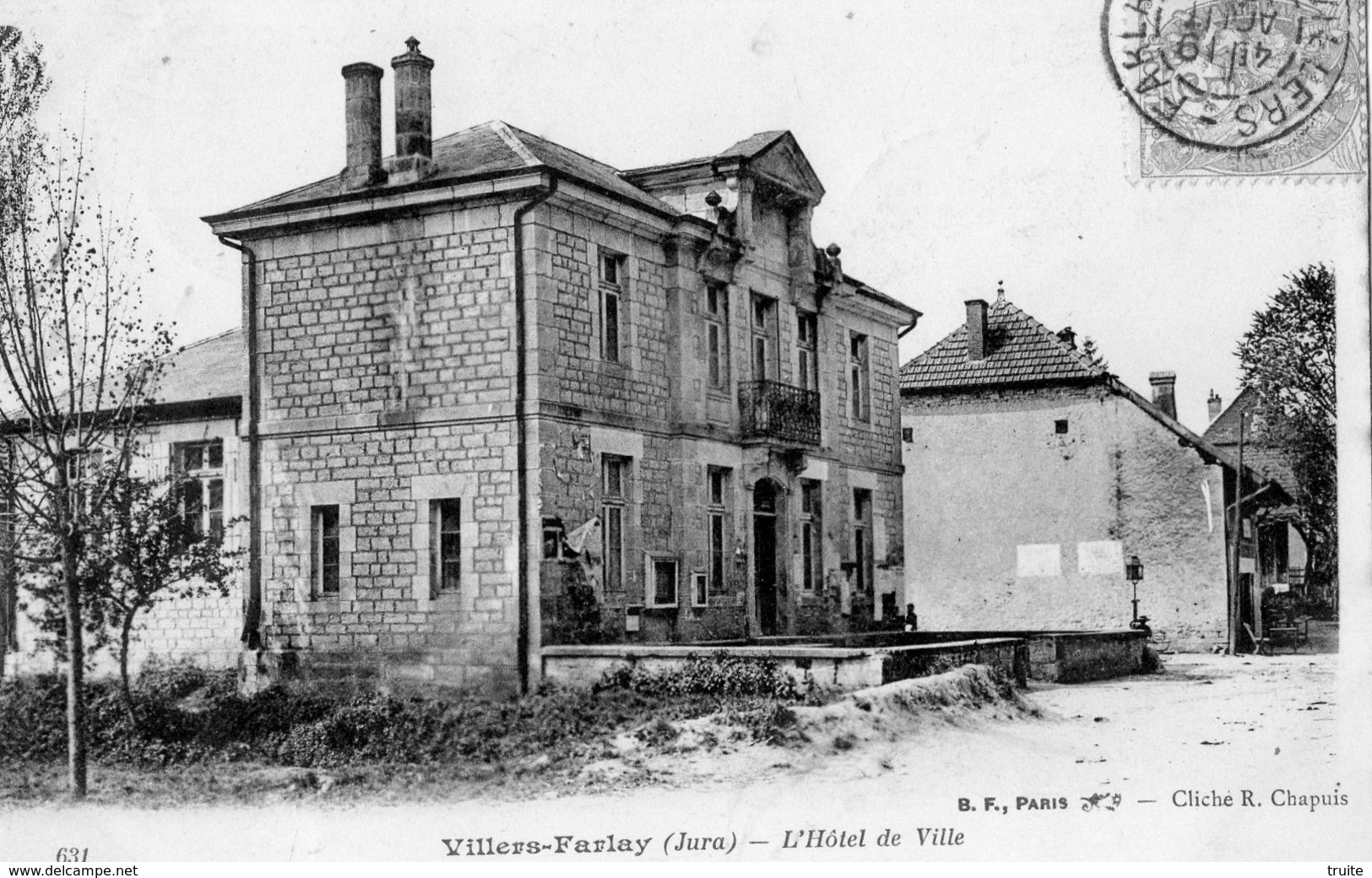 VILLERS-FARLAY L'HOTEL DE VILLE - Villers Farlay