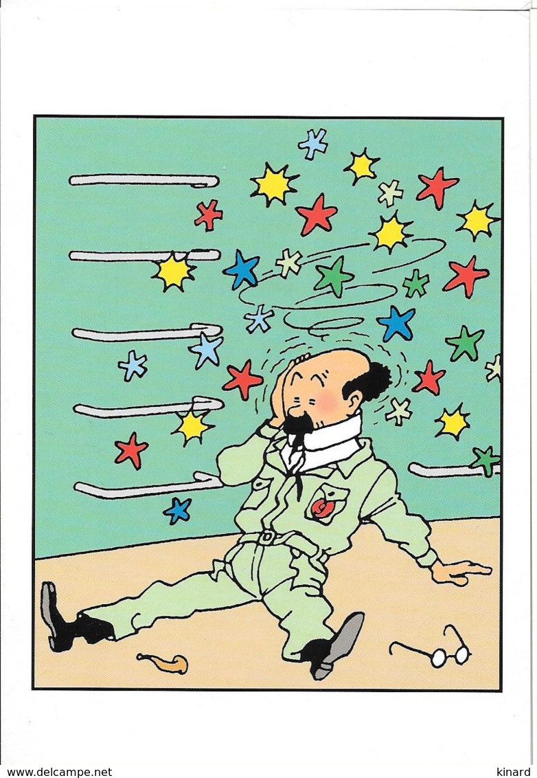 CP..ILLUSTRATEUR ...HERGE...TINTIN..  EDITION MOULINSARD....N°022.  TBE....  NEUF. - Hergé