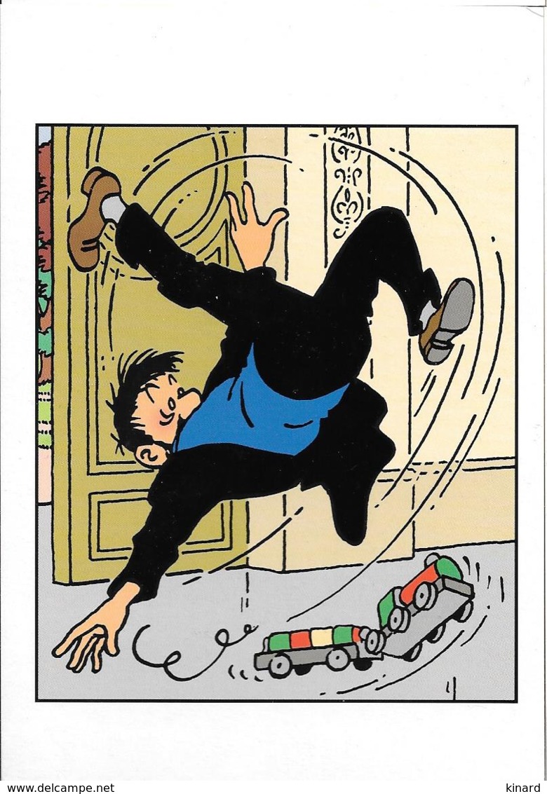 CP..ILLUSTRATEUR ...HERGE...TINTIN..  EDITION MOULINSARD....N°024..  TBE....  NEUF. - Hergé