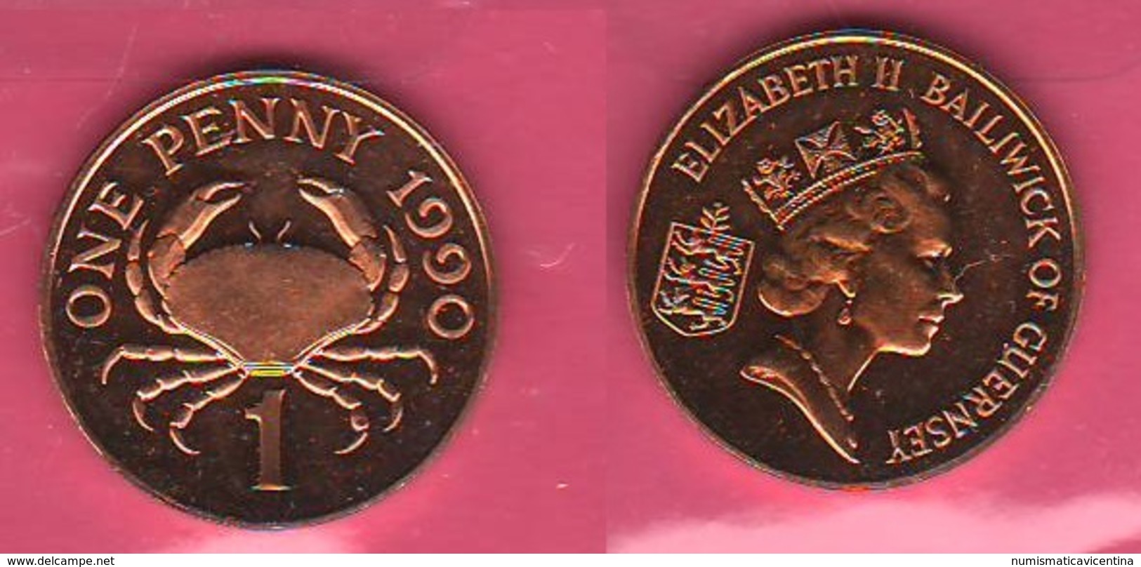 1 One Penny 1990 FAO Guernsey - Guernesey