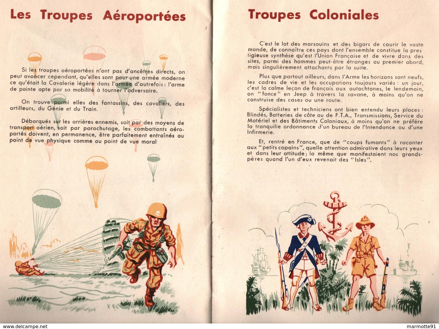 NOTRE ARMEE PLAQUETTE PRESENTATION  VERS 1950 1960 ??? A VOIR - Français