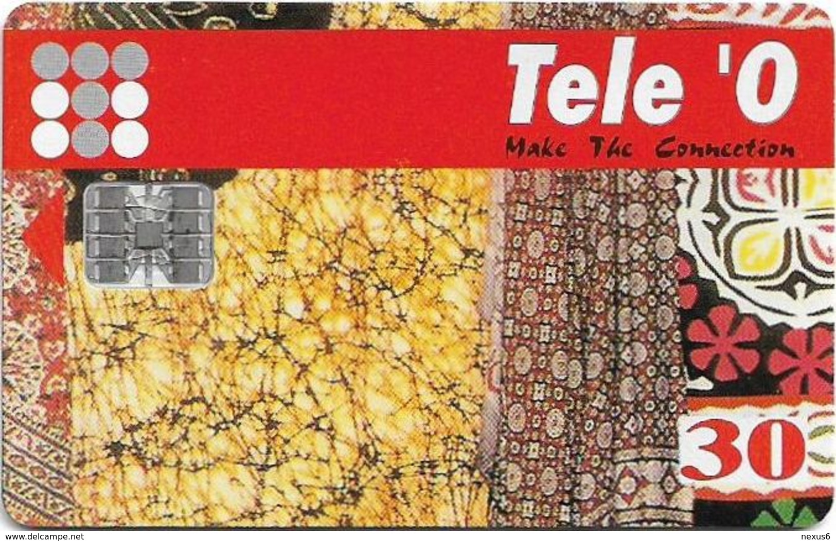 Pakistan - Tele 'O - Generic Design, SC7, 30U, Used - Pakistán