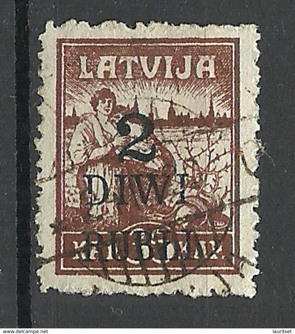 LETTLAND Latvia 1920 Michel 59 O - Lettonia