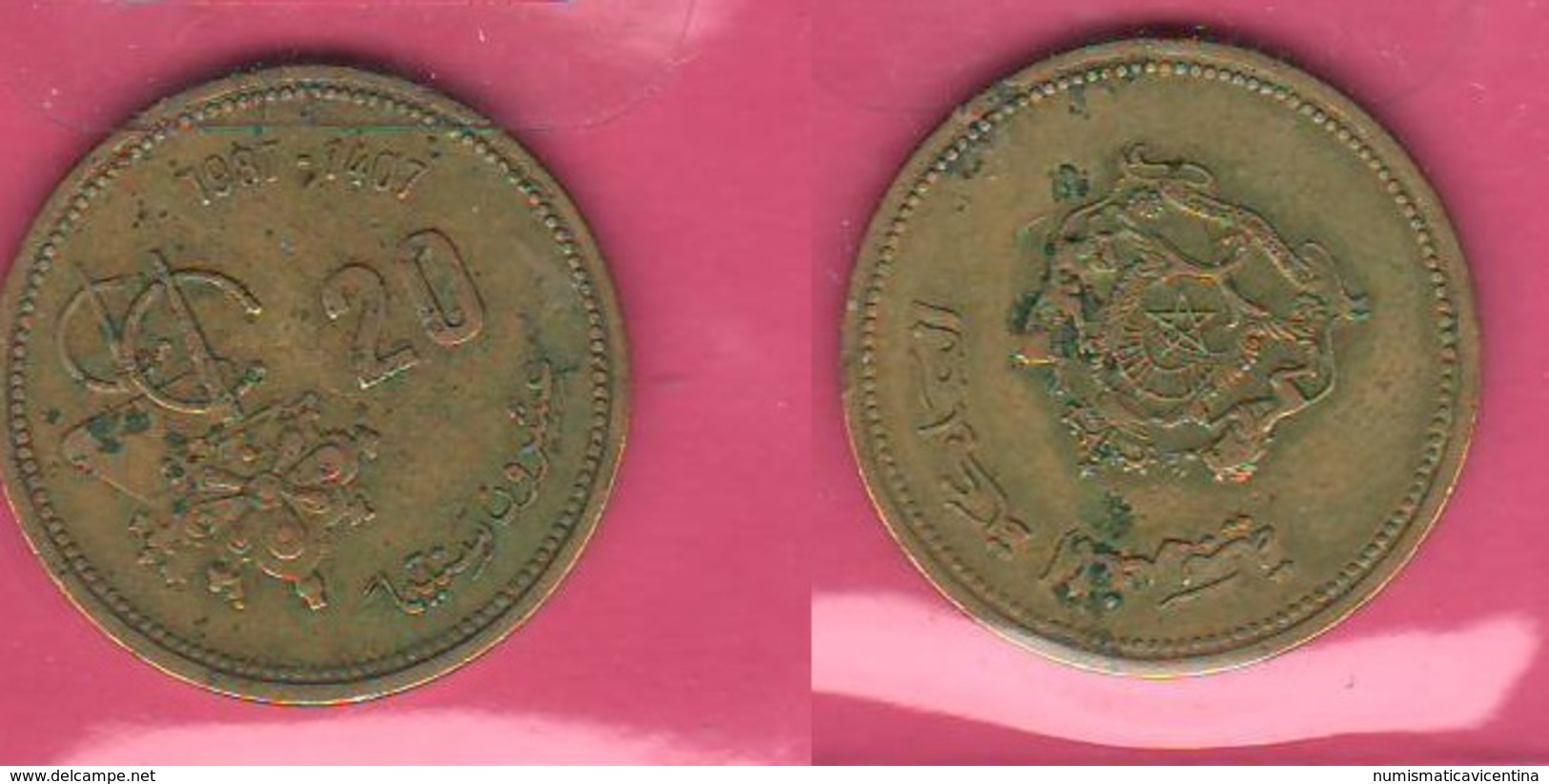 20 Santinat 1987 FAO Marocco - Marocco