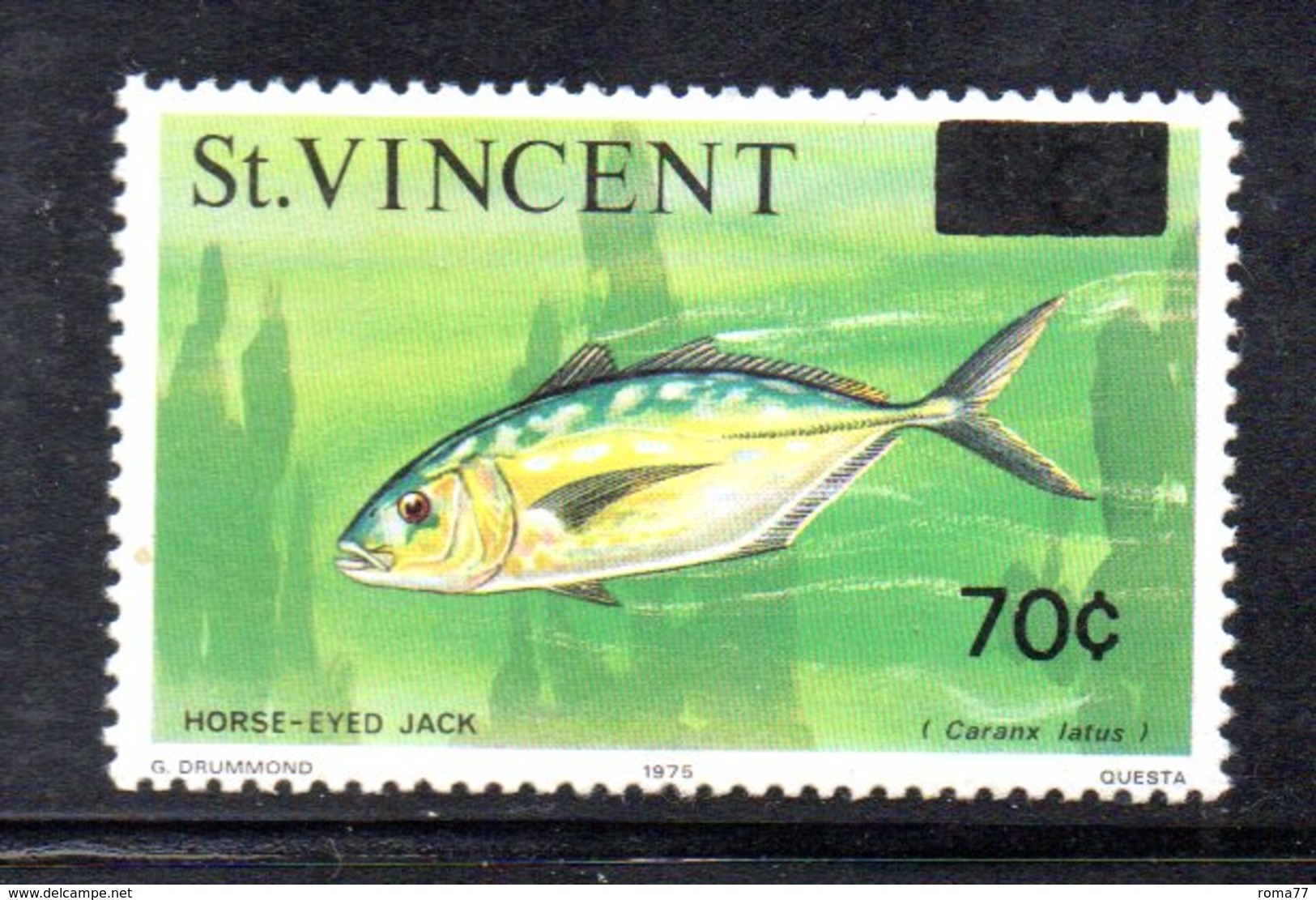 CI1066 - SAINT VINCENT 1976, Serie Yvert N. 442/443   ***  Pesci Fish - St.Vincent (1979-...)