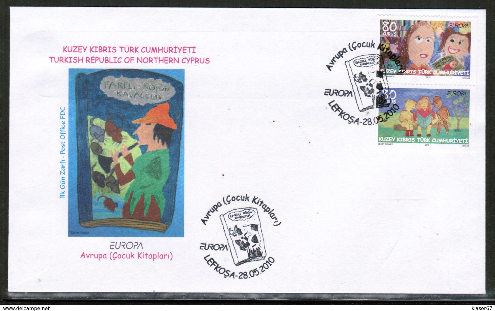 CEPT 2010 CY TR MI 711-12 CYPRUS TURKEY FDC - 2010