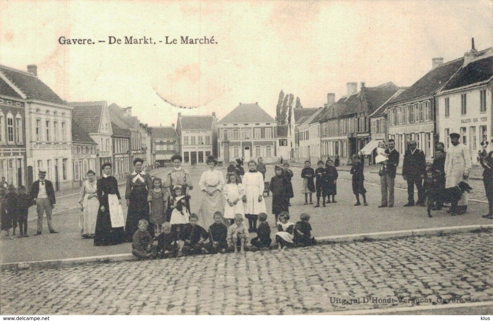 Belgium Gavere De Markt Le Marché - Gavere