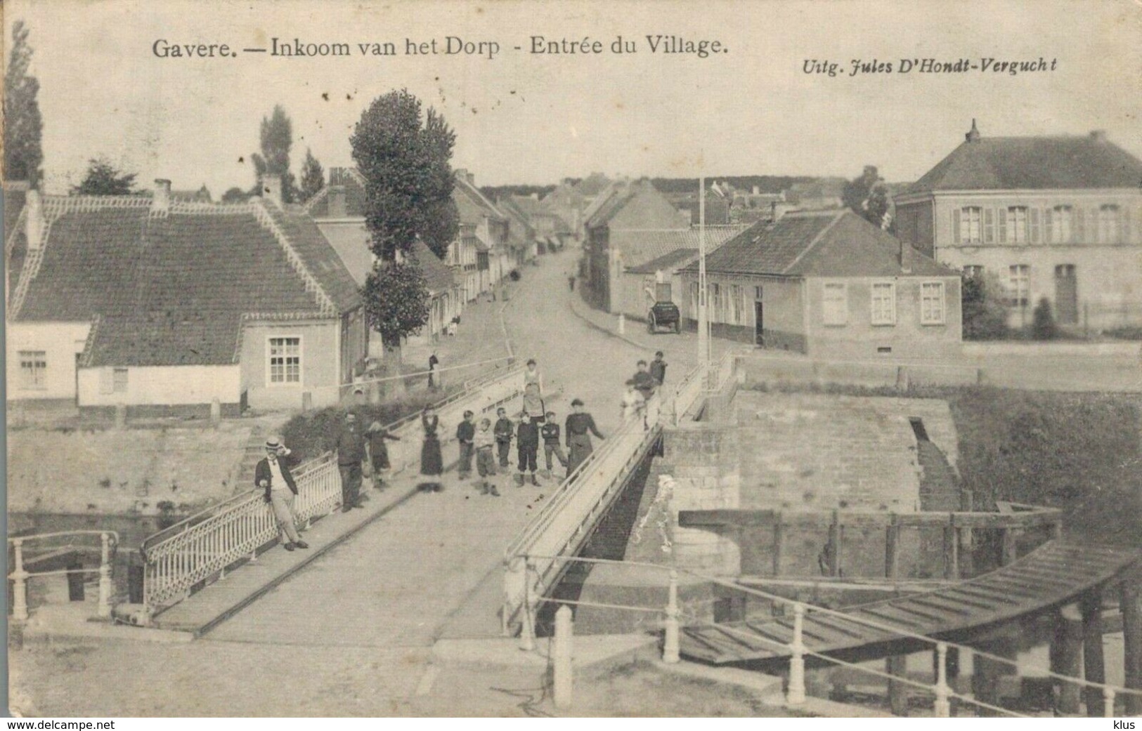 Belgium Gavere Entree Du Village - Gavere
