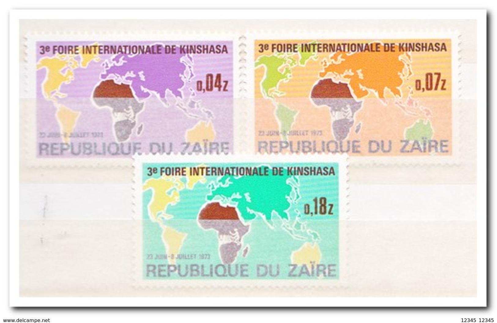 Zaïre 1973, Postfris MNH, International Exhibition Kinshasa - Ongebruikt