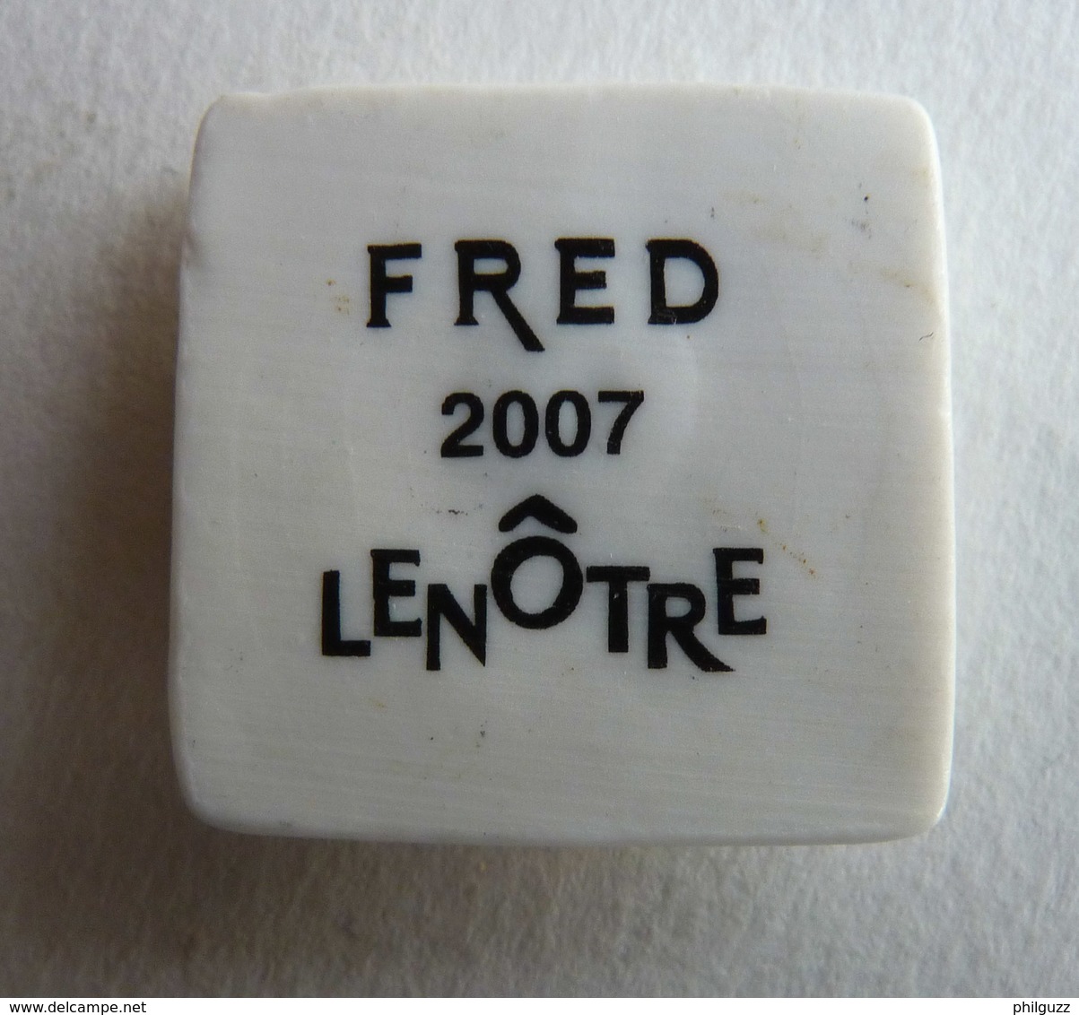 FEVE PUBLICITAIRE Perso - LENÔTRE -  FRED 2007 - Autres & Non Classés