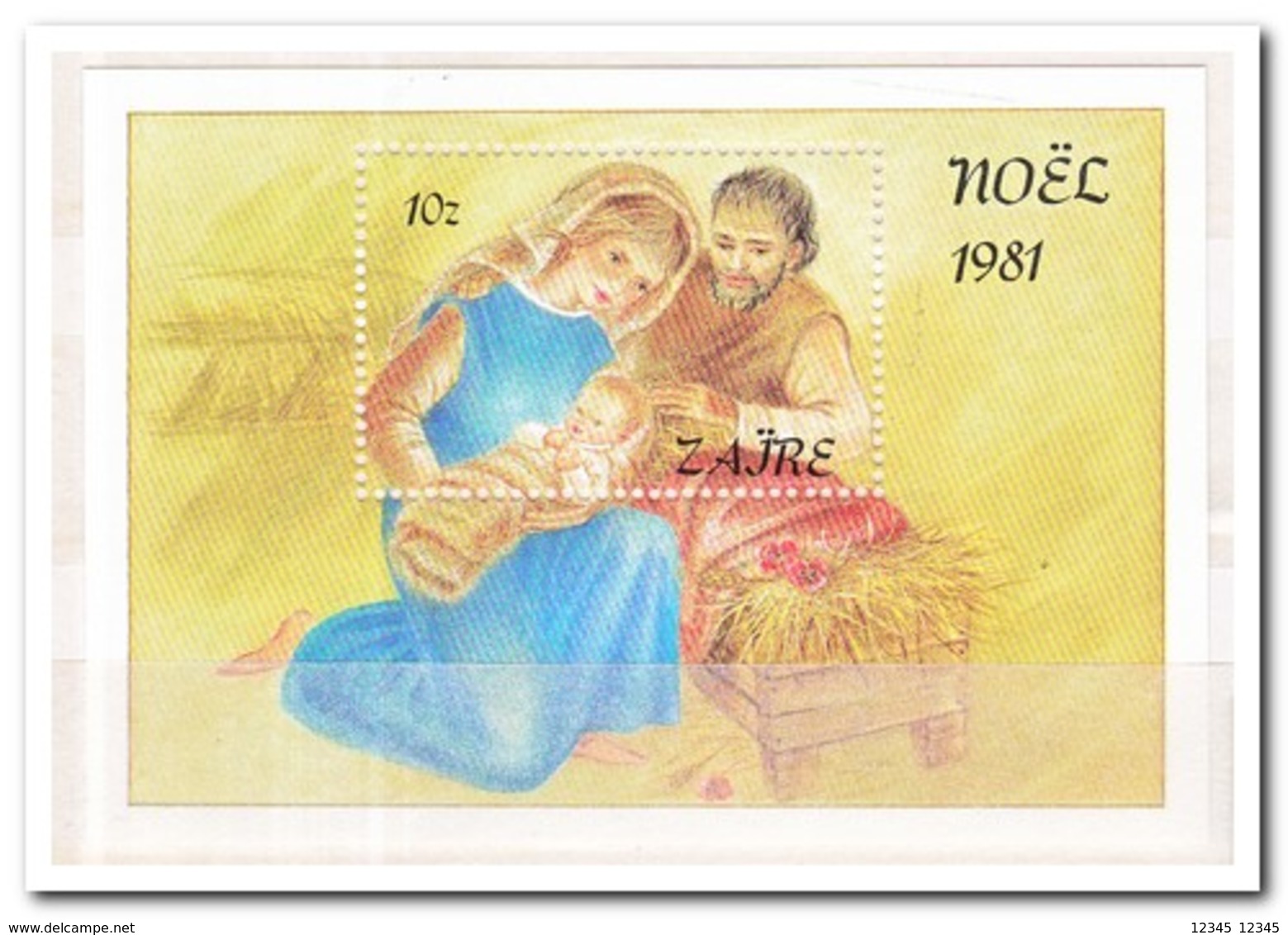 Zaïre 1981, Postfris MNH, Christmas - Ongebruikt