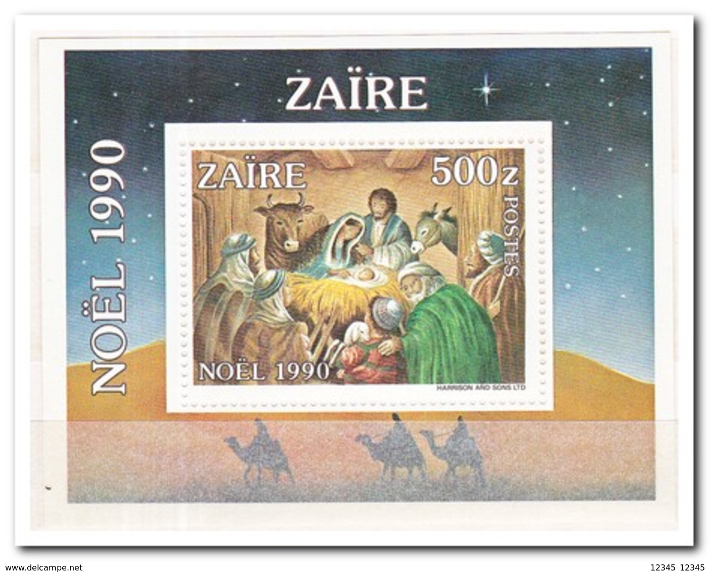 Zaïre 1991, Postfris MNH, Christmas - Ongebruikt