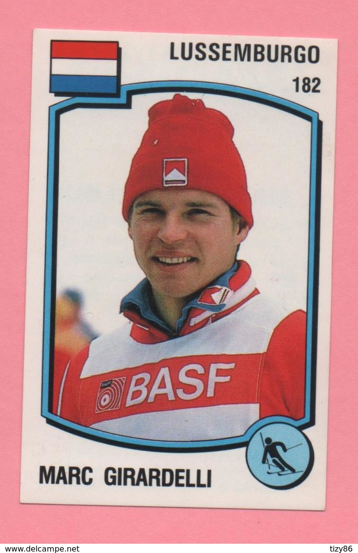 Figurina Panini 1988 N°182 - Marc Girardelli - Winter Sports