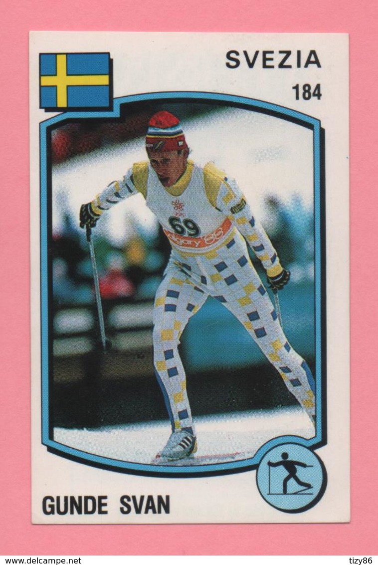 Figurina Panini 1988 N°184 - Svezia, Gunde Svan - Sport Invernali