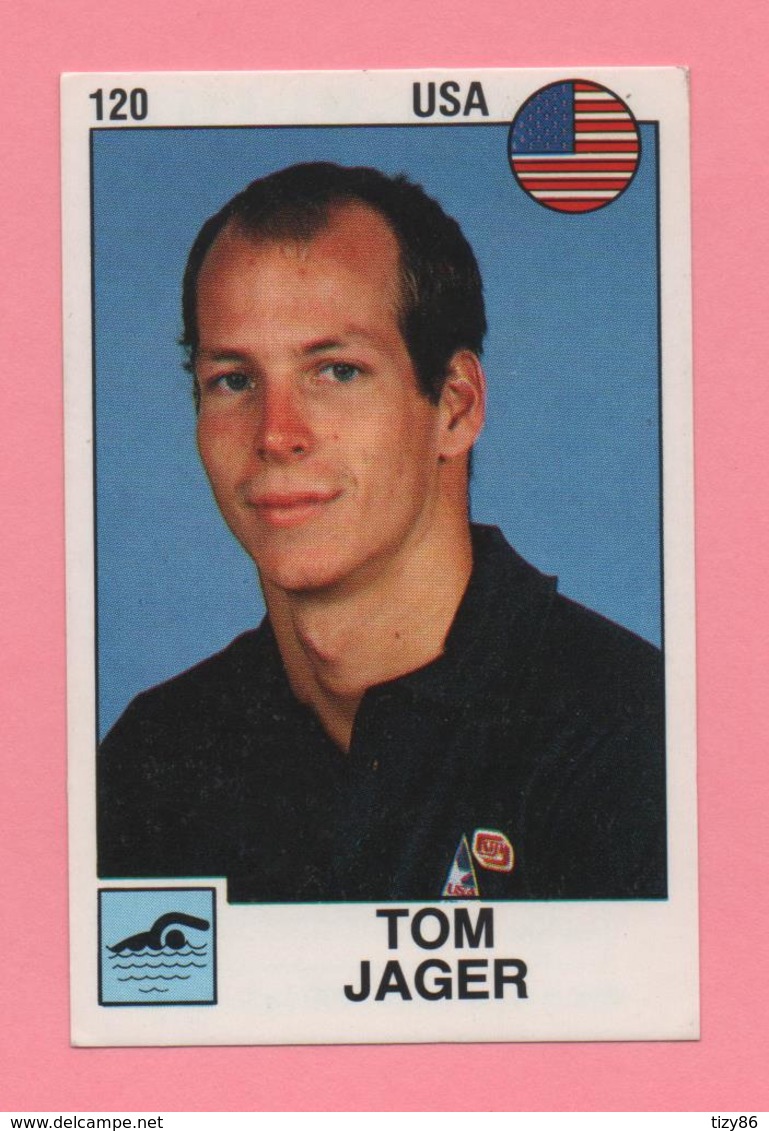 Figurina Panini 1988 N°120 - Nuoto - Tom Jager - Natación