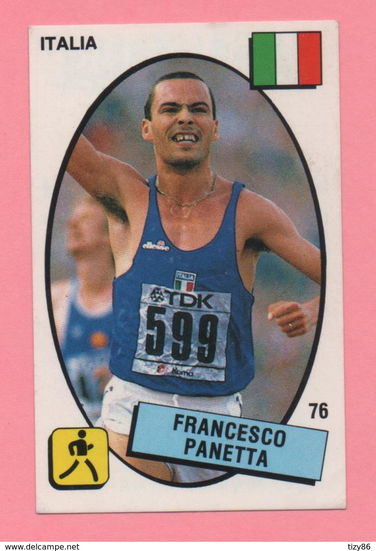 Figurina Panini 1988 N°76 - Francesco Panetta - Athletics