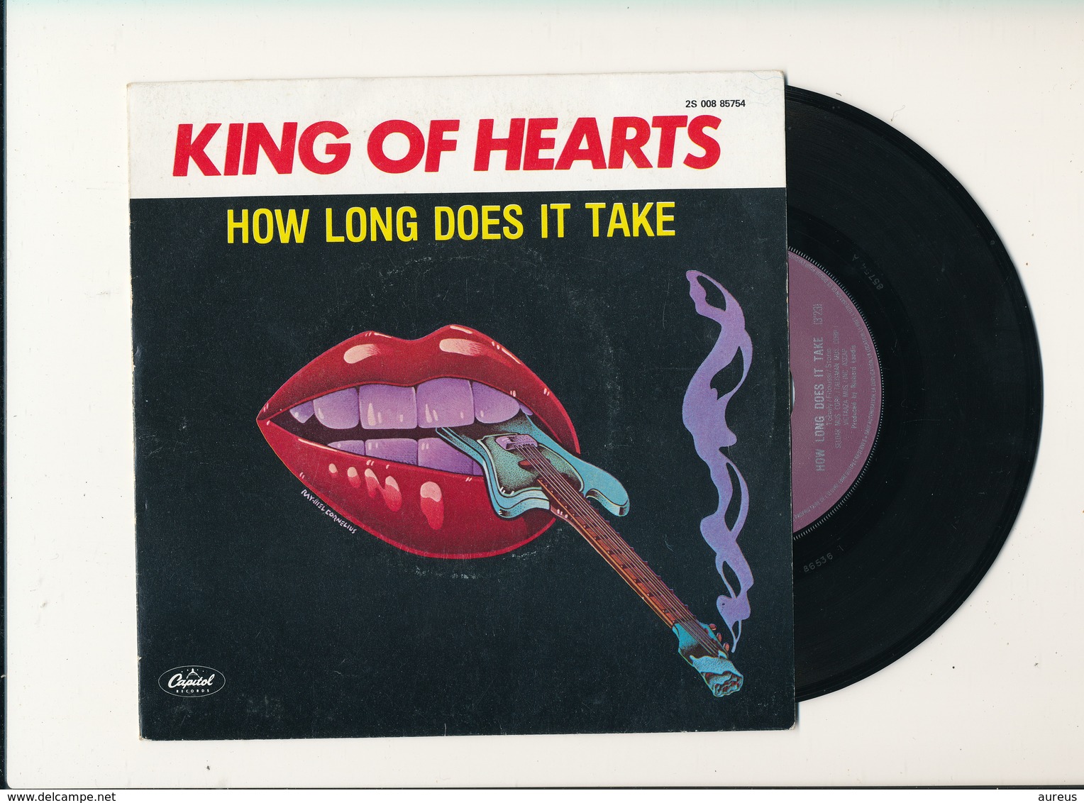 KING OF HEARTS " HOW LONG DOES IT TAKE " Disque CAPITOL 1978   TRES BON ETAT !! - Rock