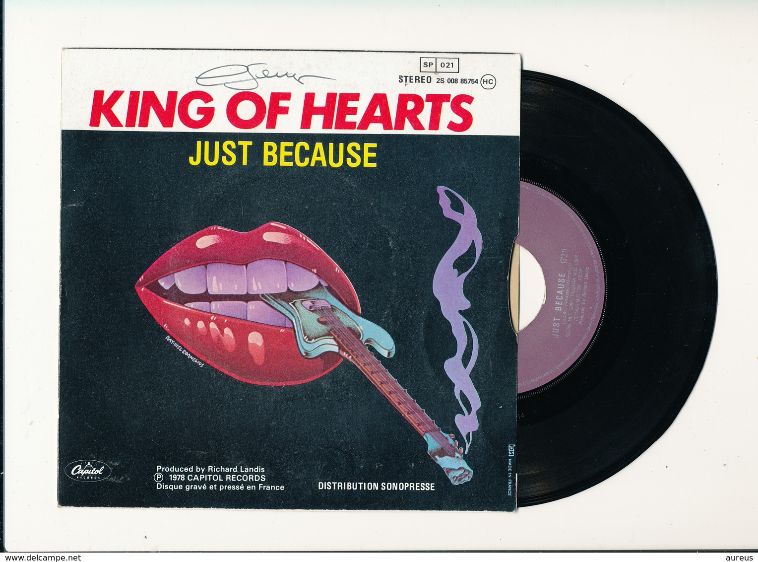 KING OF HEARTS " HOW LONG DOES IT TAKE " Disque CAPITOL 1978   TRES BON ETAT !! - Rock