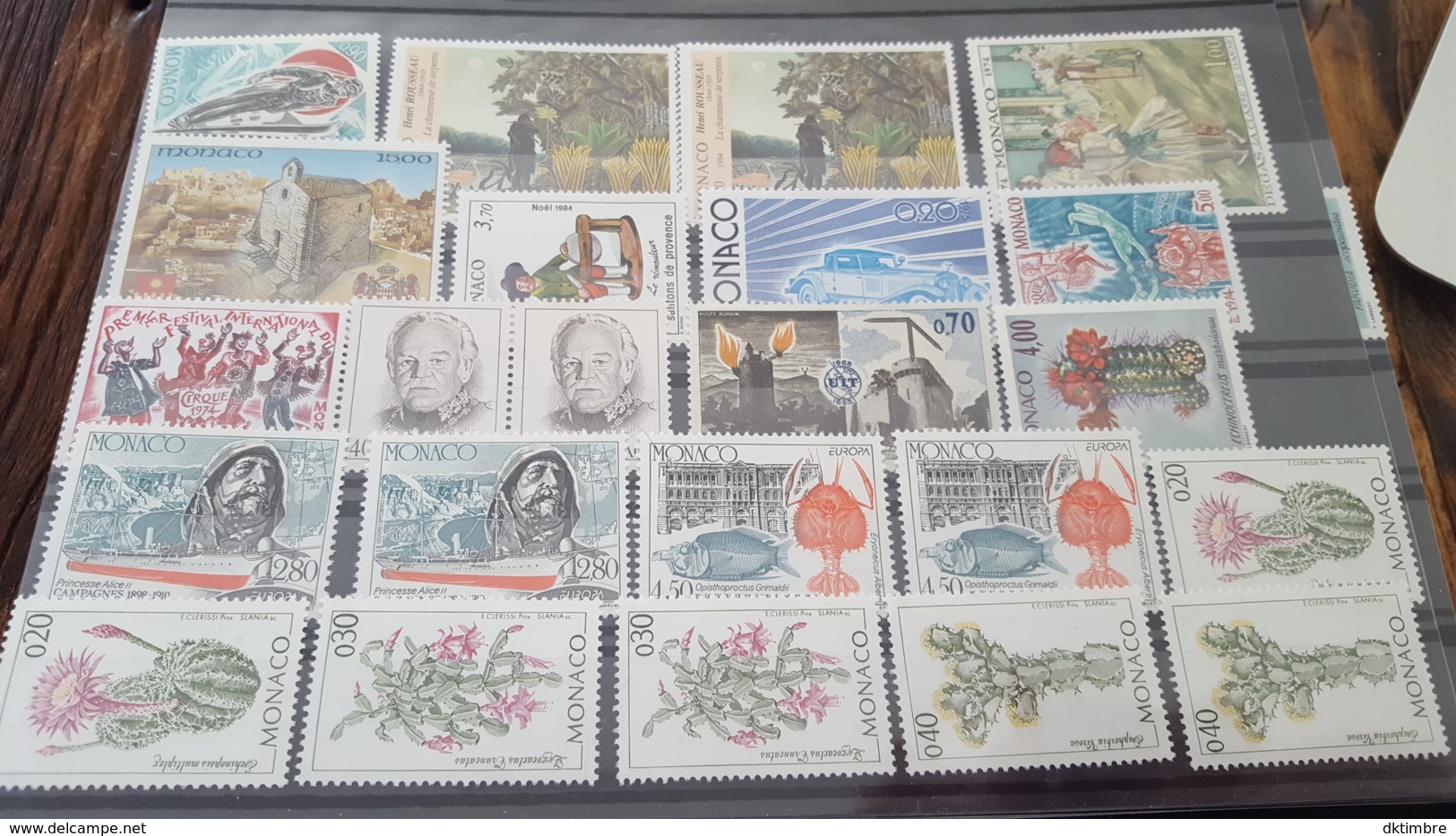 LOT 455300 TIMBRE DE MONACO NEUF** LUXE BLOC - Collections, Lots & Séries