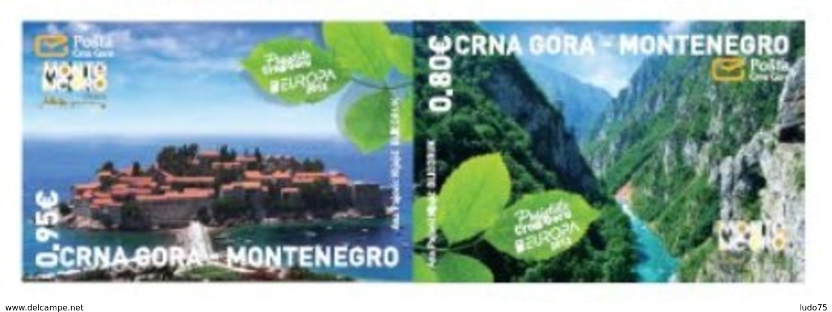 MONTENEGRO EUROPA CEPT 2012 Serie/set Neuve/mint/ungestemp. - 2012