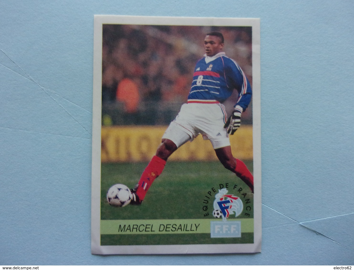 PANINI Football FRANCE 98 N°E Marcel Desailly TOTAL équipe De France - Edition Française