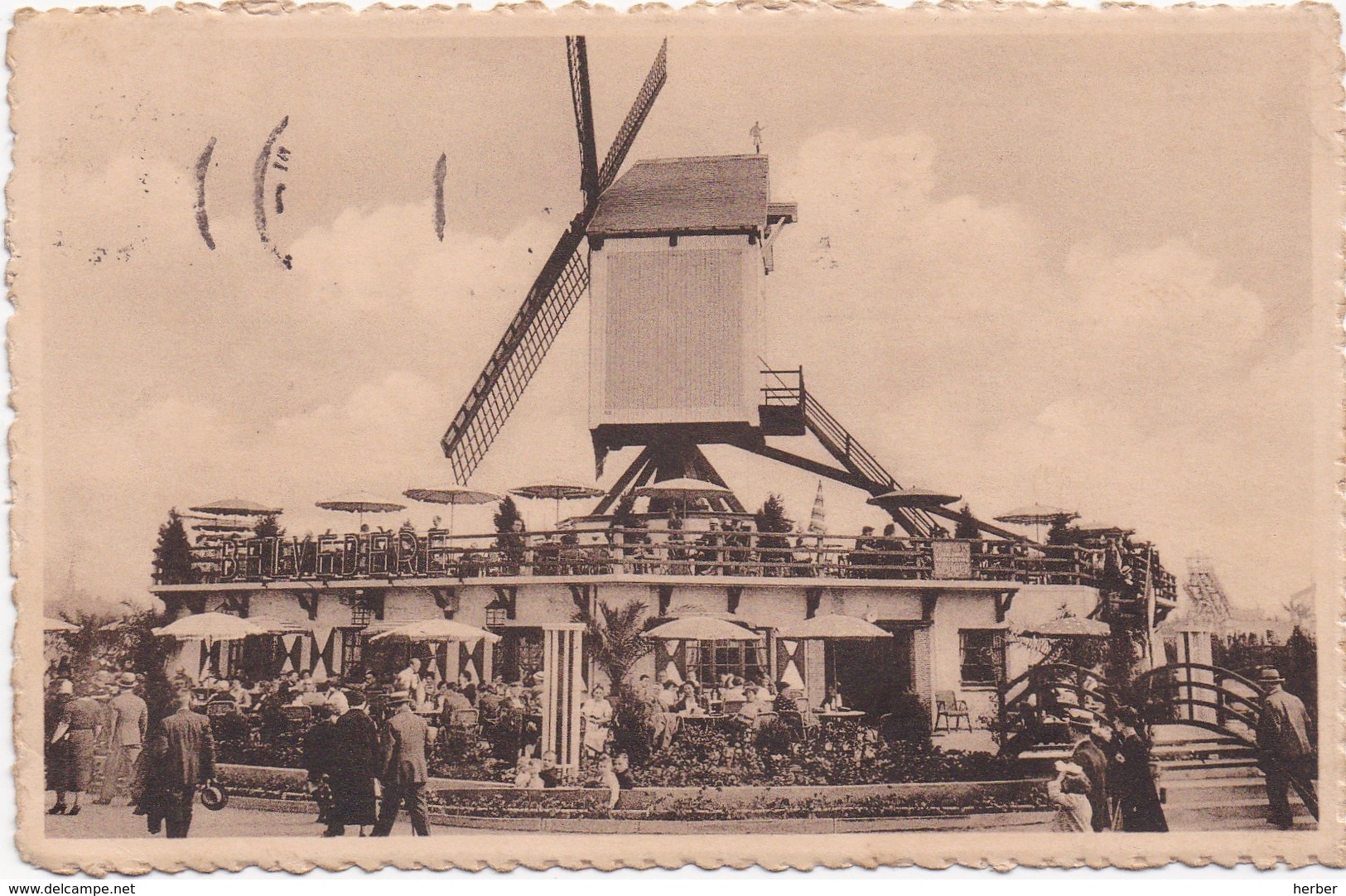 ANTWERPEN-STRAND - ANVERS-PLAGE - 1948 - De Molen Le Moulin - Antwerpen Strand - Anvers Plage - Antwerpen