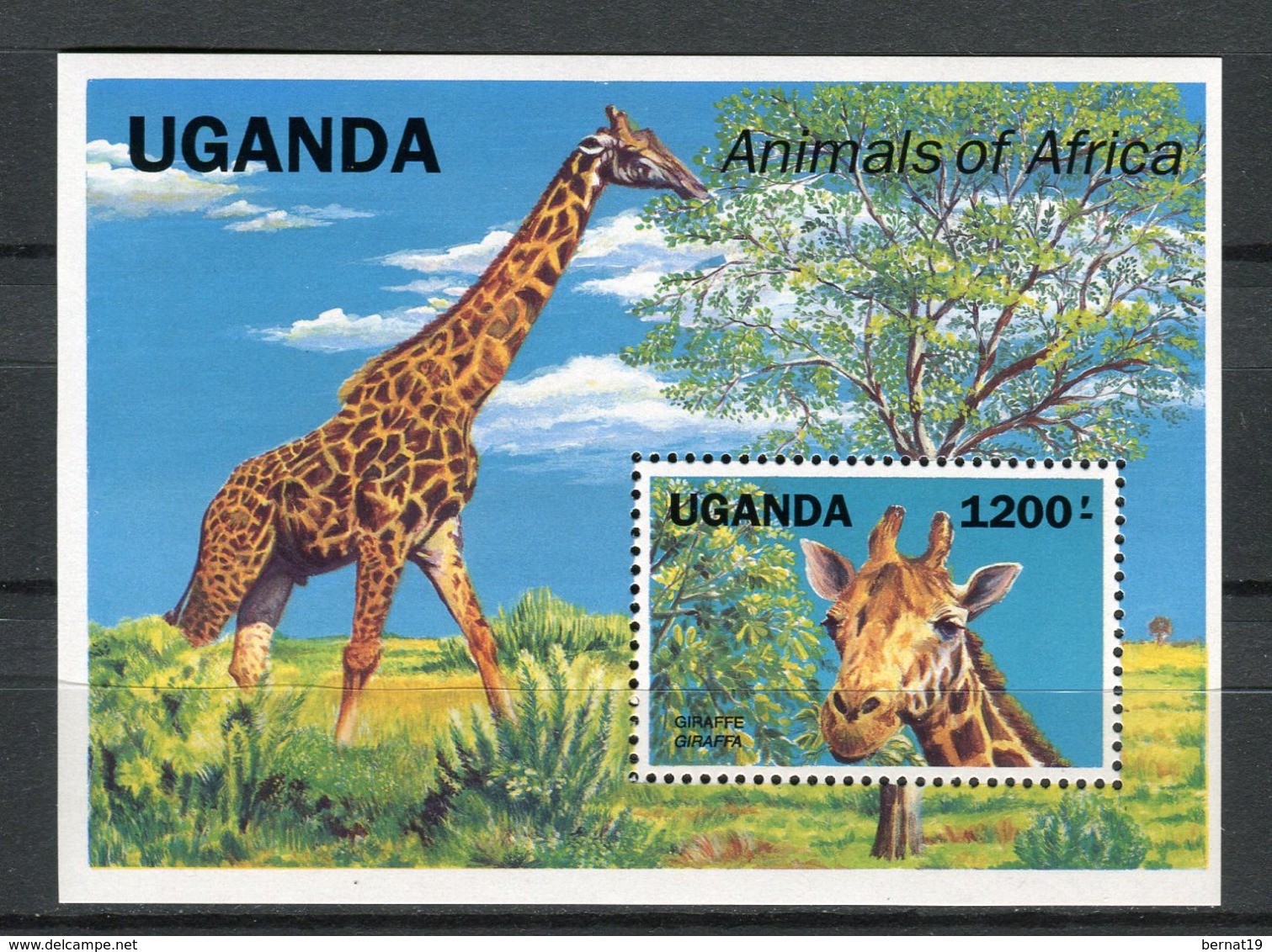 Uganda 1991. Yvert Block 148 ** MNH. - Uganda (1962-...)