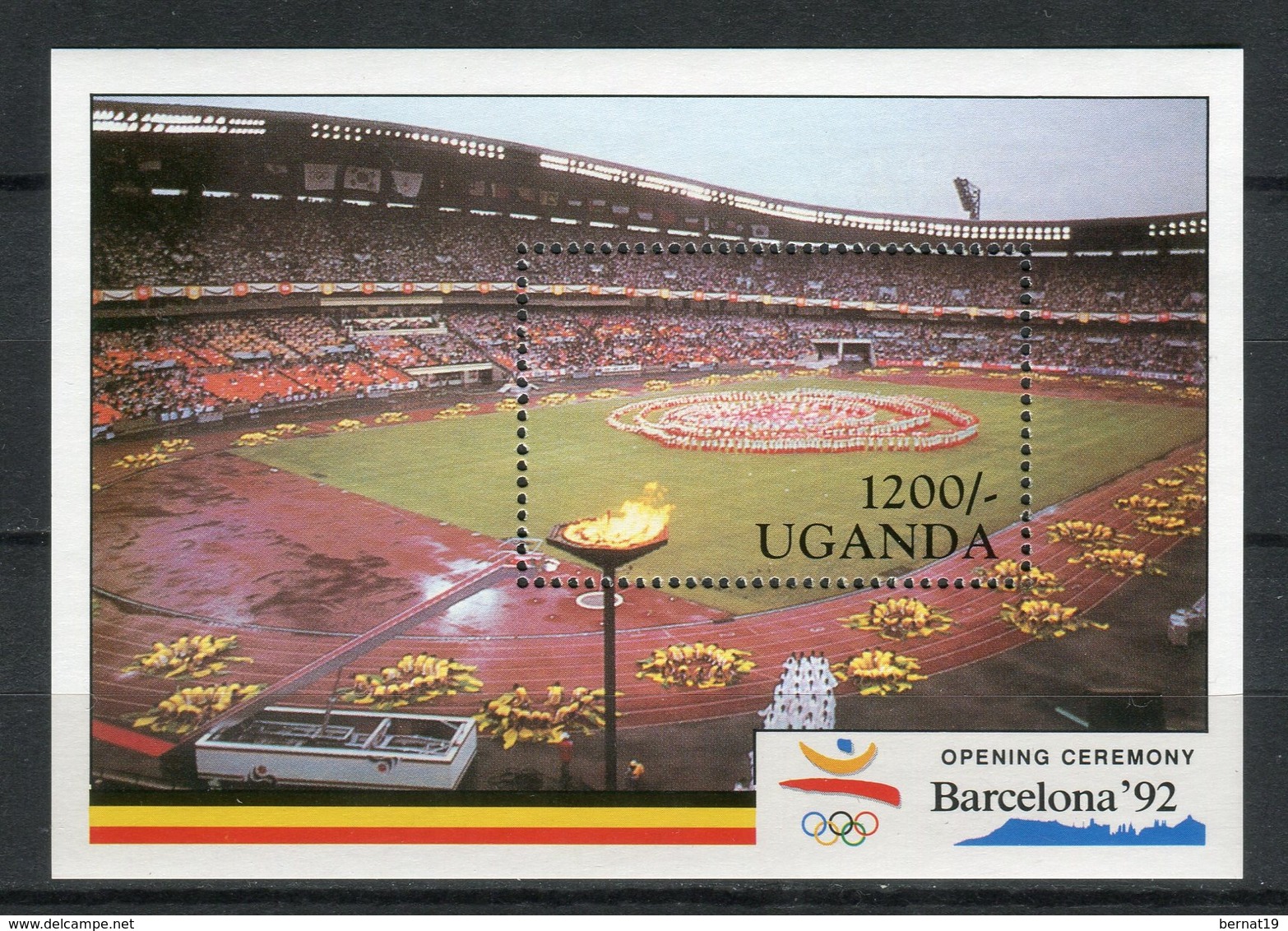 Uganda 1990. Yvert Block 127 ** MNH. - Uganda (1962-...)