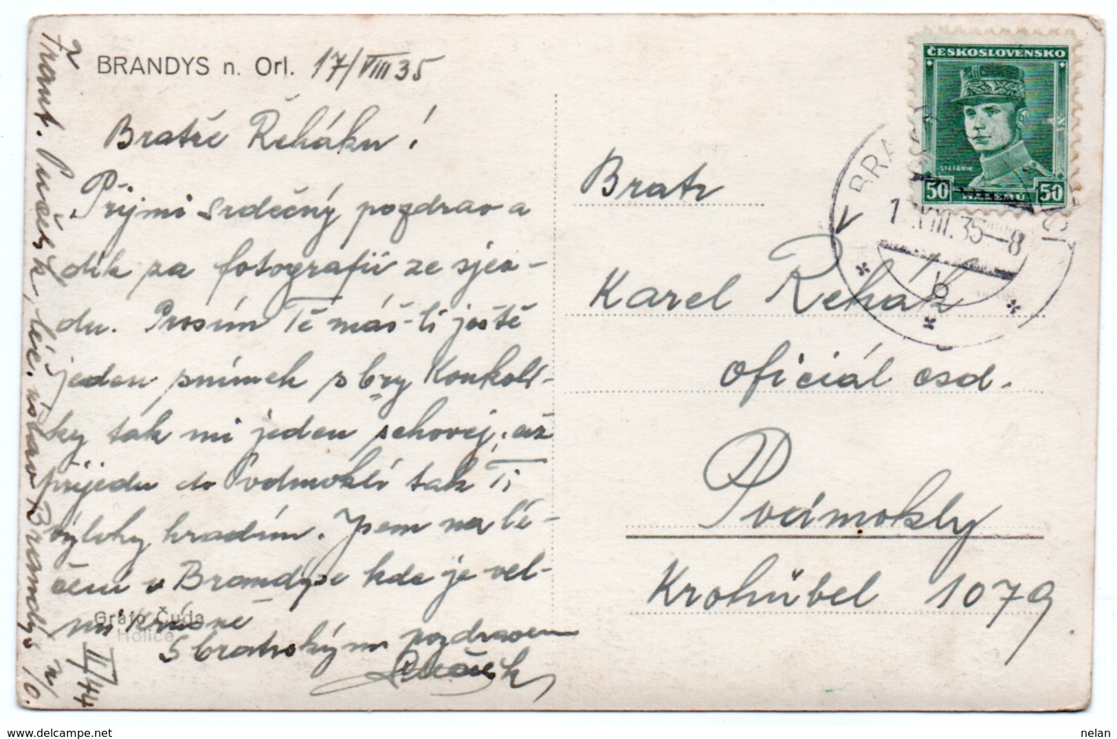 BRANDYS N. ORL-1935 - Repubblica Ceca