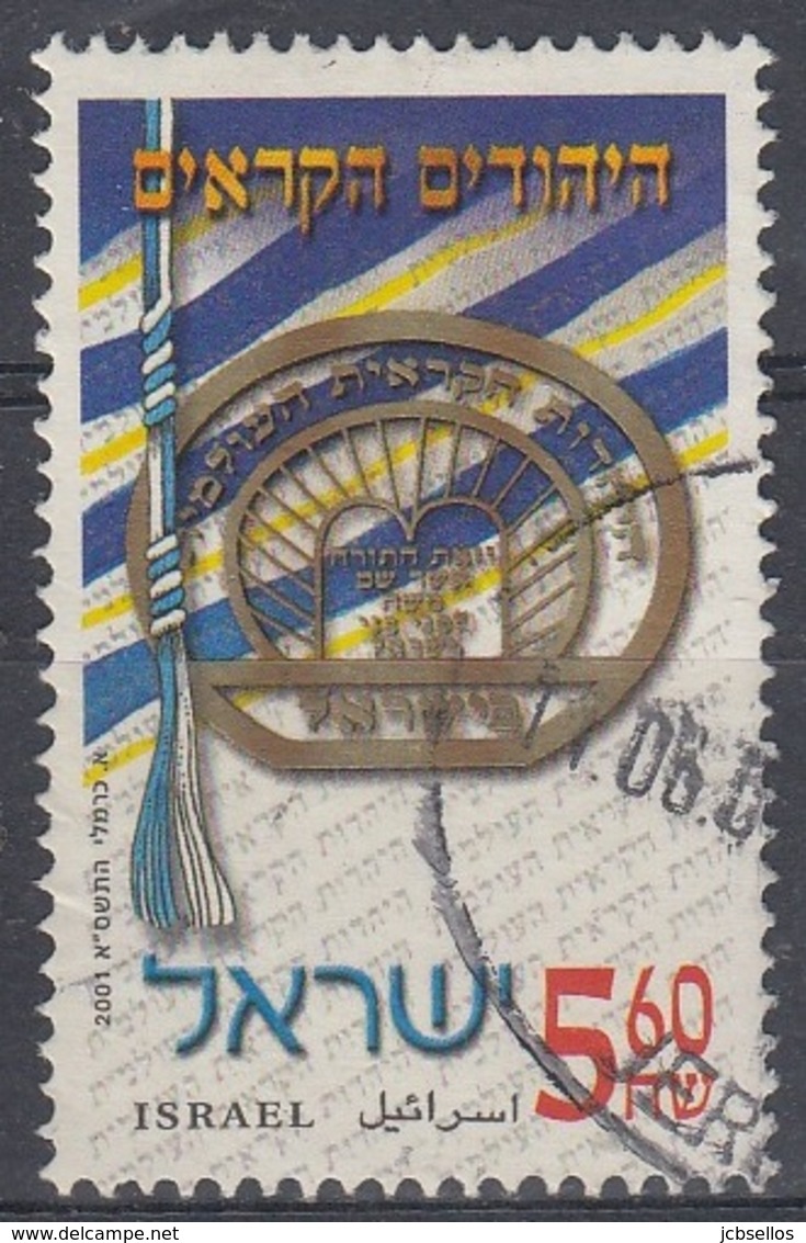 ISRAEL 2001 Nº 1557 USADO SIN TAB - Used Stamps (without Tabs)