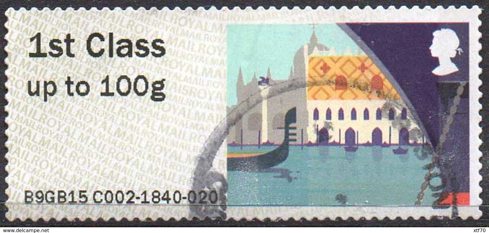 GREAT BRITAIN 2015 Post & Go: Sea Travel. Venice - Post & Go Stamps