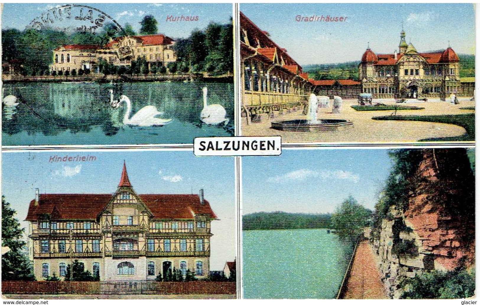 Bad Salzungen - Wartburgkreis - Thüringen - Gesendet 1937 - Bad Salzungen