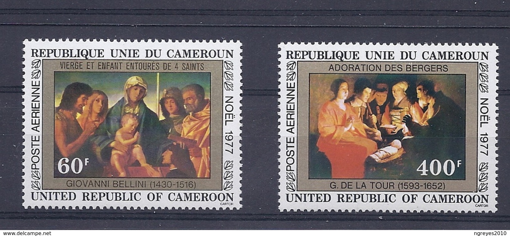 190031703   CAMERUN  YVERT    AEREO  Nº  276/7  **/MNH - Camerún (1960-...)