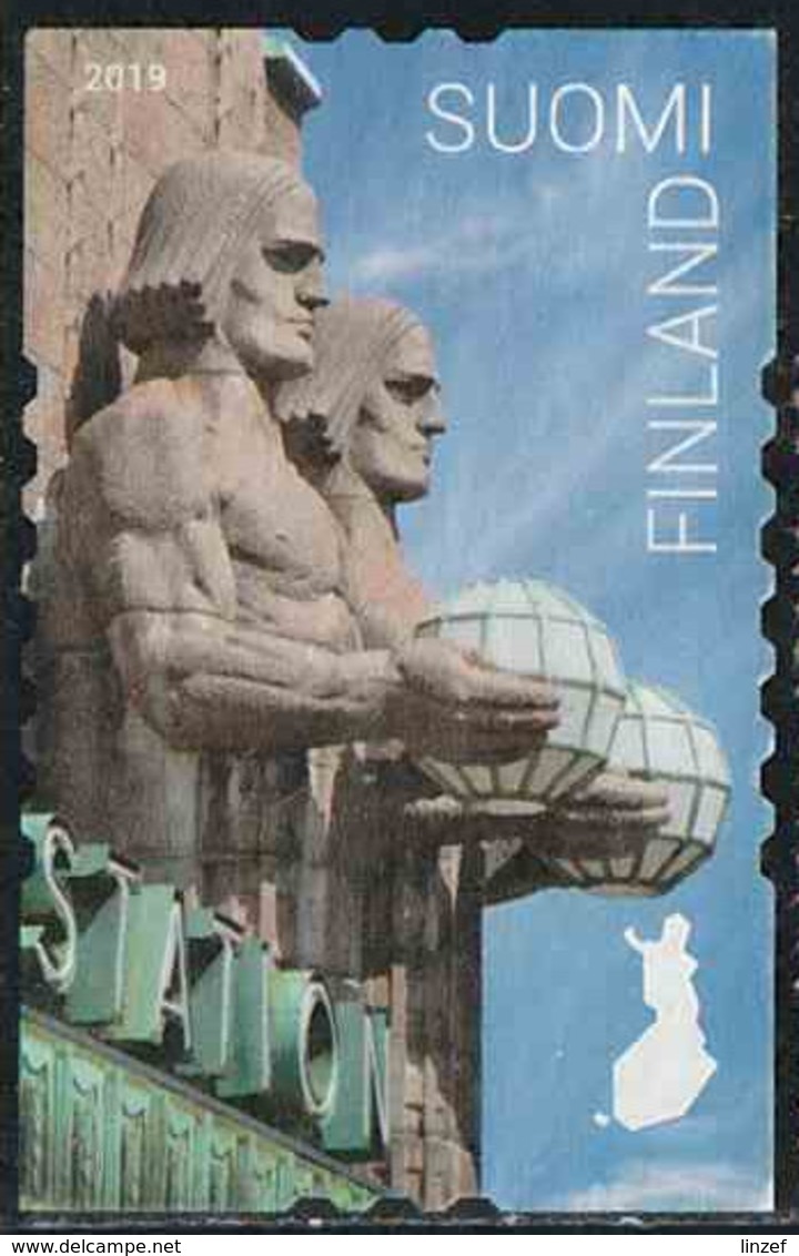 Finlande 2019 Yv. N°2592 - Station De Métro D'Helsinki - Oblitéré - Used Stamps