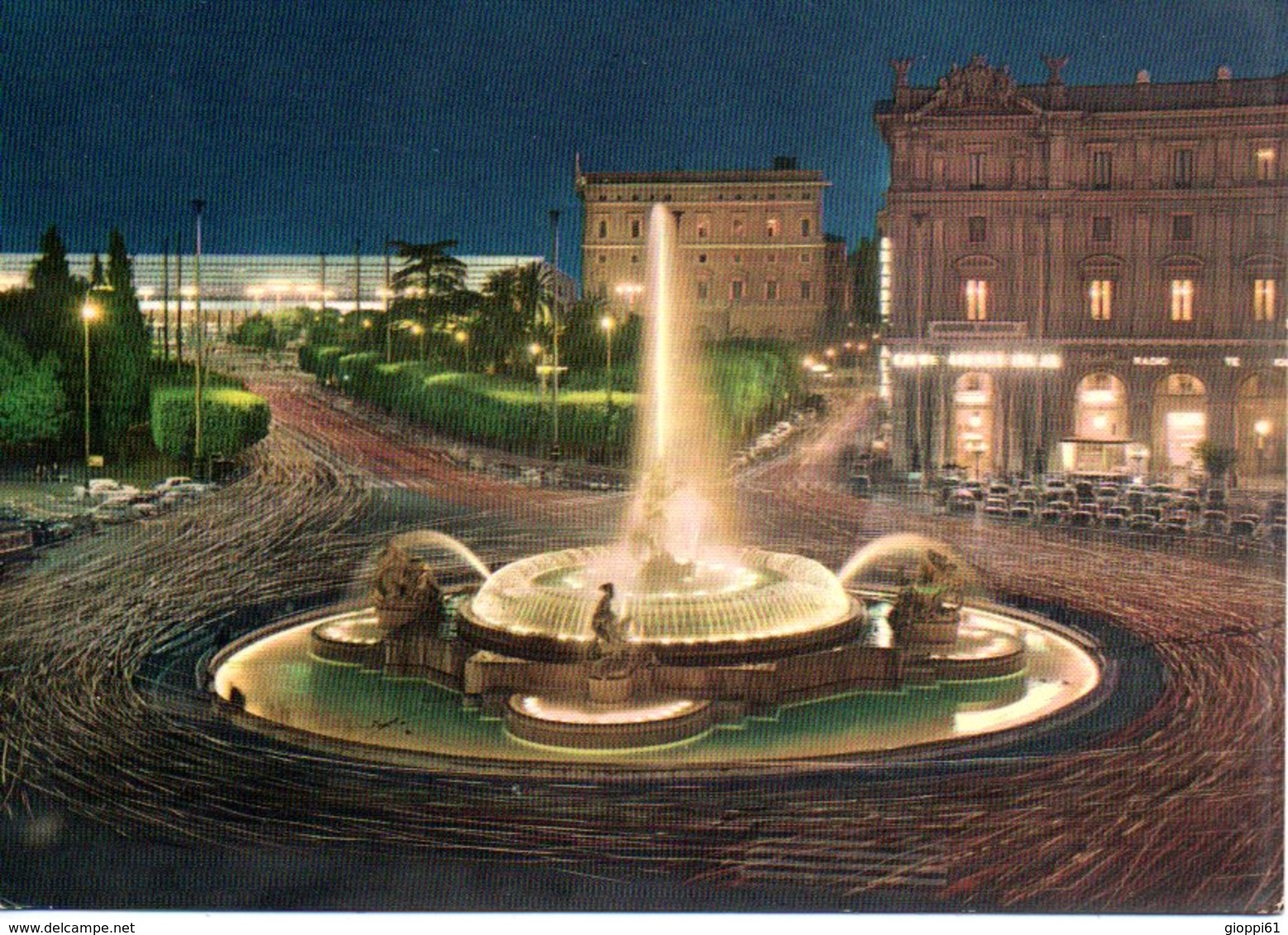 Roma - Piazza Della Repubblica, Fontana Delle Naiadi - Places & Squares