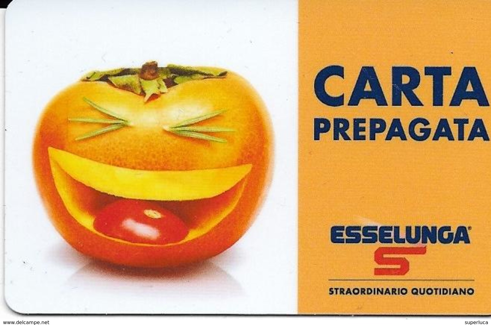 6-ESSELUNGA-CARTA PREPAGATA 50,00 EURO(ESAUSTA) - Carte Di Credito (scadenza Min. 10 Anni)