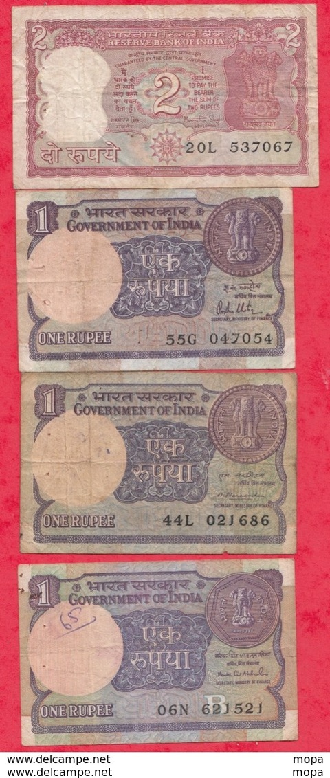 Inde 12 Billets Dans L 'état - Inde