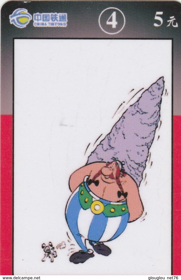 TELECARTE ASIATIQUE     OBELIX - Comics