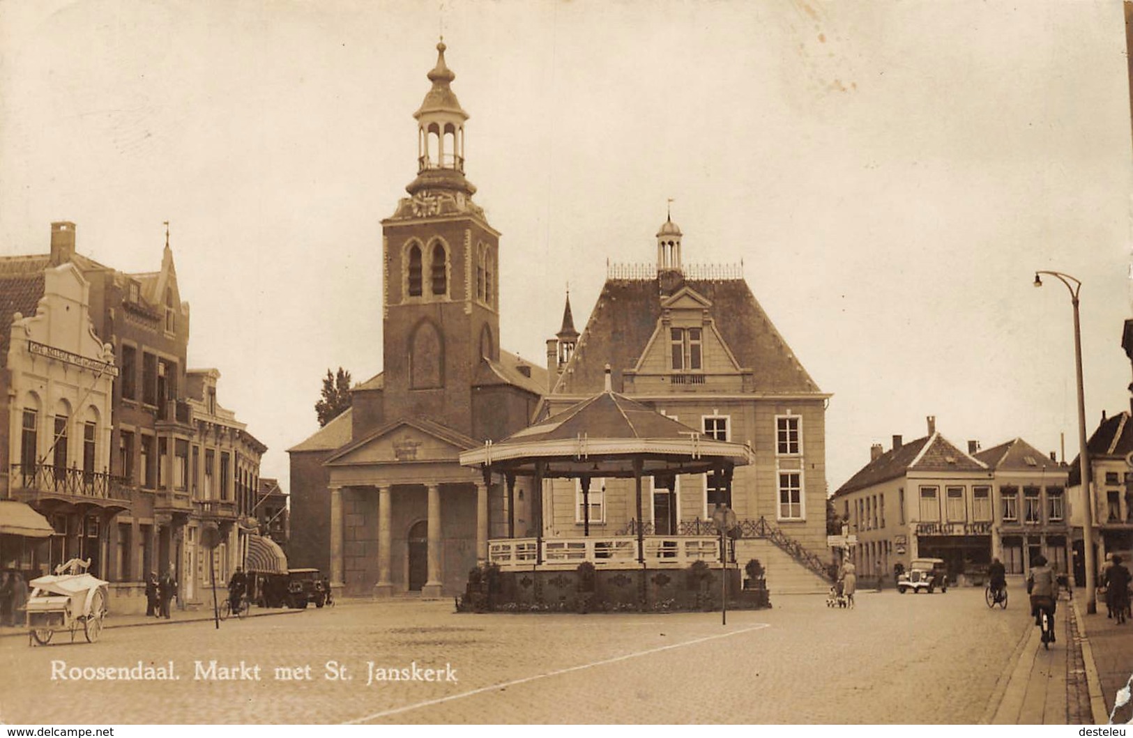 Roosendaal Rozendaal Markt Met St Janskerk - Roosendaal