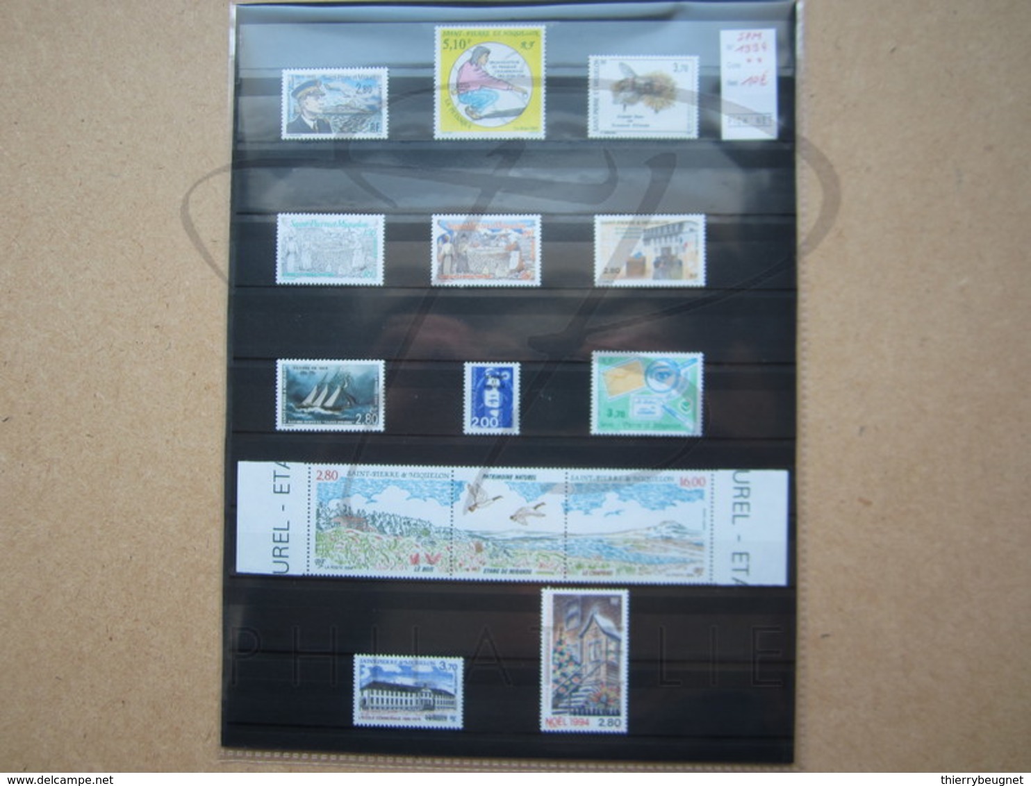 VEND BEAUX TIMBRES DE S.P.M. , ANNEE 1994 , XX !!! - Full Years