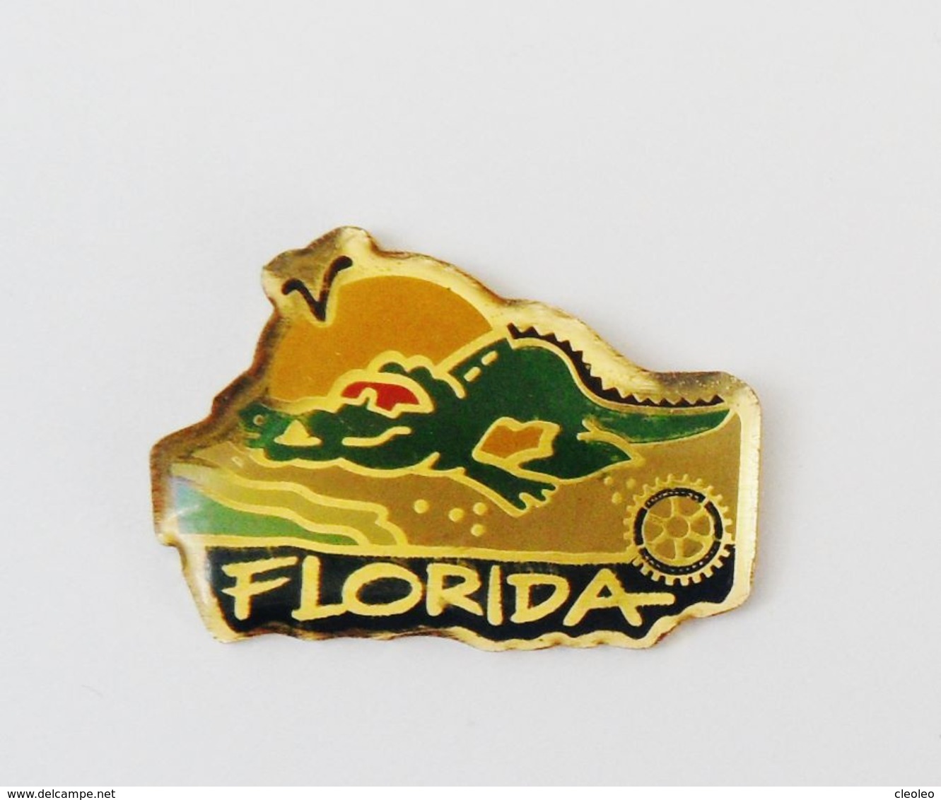 Pin's  Crocodile Florida Floride - VIL/1 - Cities