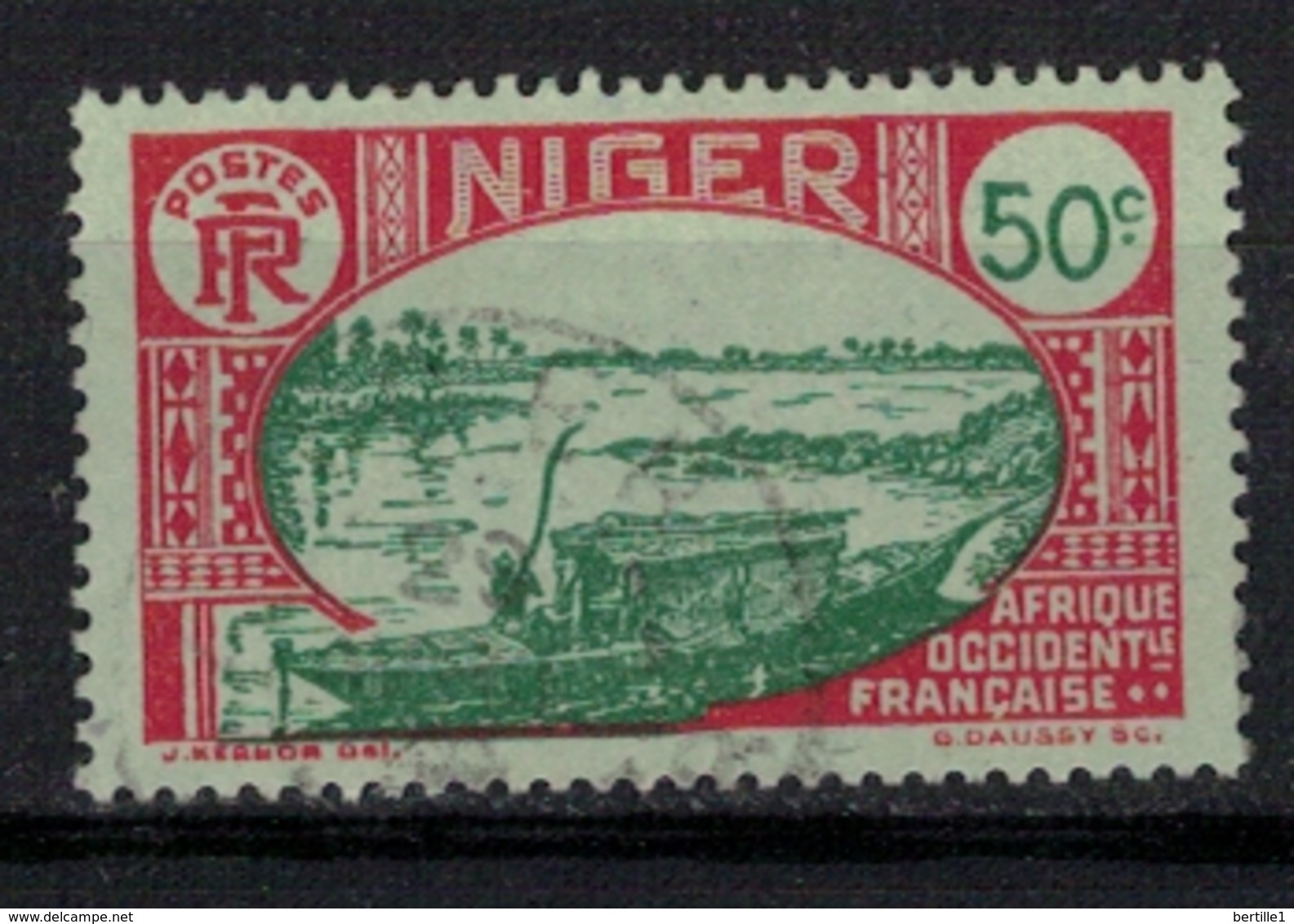 NIGER           N°  YVERT   41     OBLITERE       ( O   3/56 ) - Usati