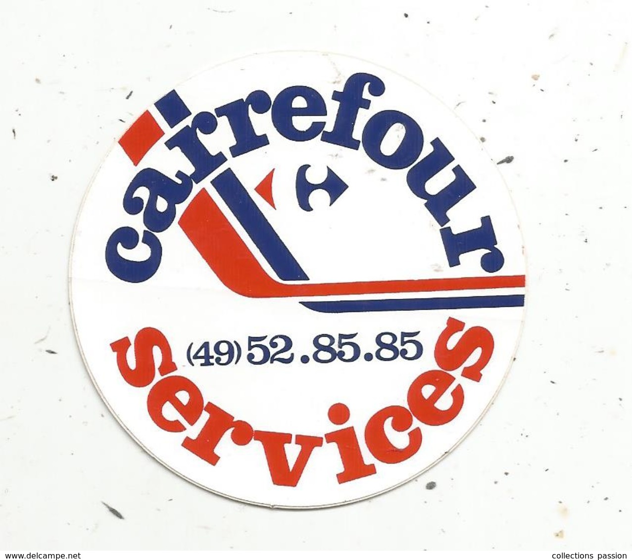 Autocollant , CARREFOUR SERVICES - Stickers