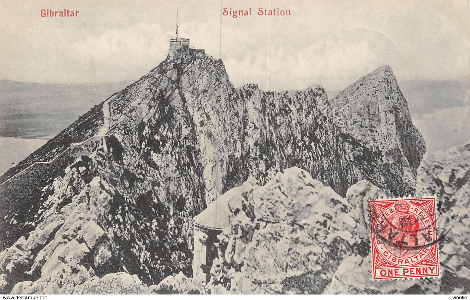 PIE.LOT CH-19-4956 : GIBRALTAR. SIGNAL STATION - Gibraltar